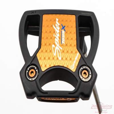 Mint TaylorMade Spider Tour X Black L Neck Putter Steel Right Handed 34.0in