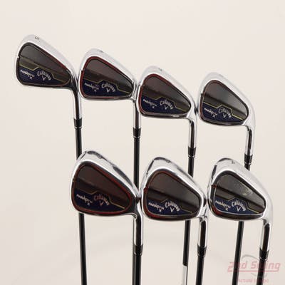 Callaway Paradym X Iron Set 5-PW AW Mitsubishi Tensei AV Blue 65 Graphite Regular Right Handed STD