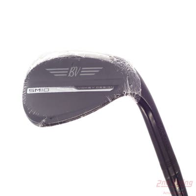 Mint Titleist Vokey SM10 Black Vapor Wedge Lob LW 58° 8 Deg Bounce M Grind BV Dynamic Gold Onyx Wedge Steel Wedge Flex Right Handed 35.0in