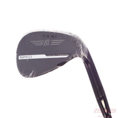 Mint Titleist Vokey SM10 Black Vapor Wedge Gap GW 50° 8 Deg Bounce F Grind BV Dynamic Gold Onyx Wedge Steel Wedge Flex Right Handed 35.5in