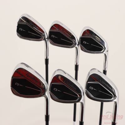 TaylorMade Qi Iron Set 6-PW AW FST KBS MAX Graphite 55 Graphite Senior Right Handed -1/4"