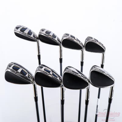 Cleveland Launcher XL Halo Iron Set 4-PW AW UST Mamiya Recoil 65 Dart Graphite Senior Right Handed +1/2"