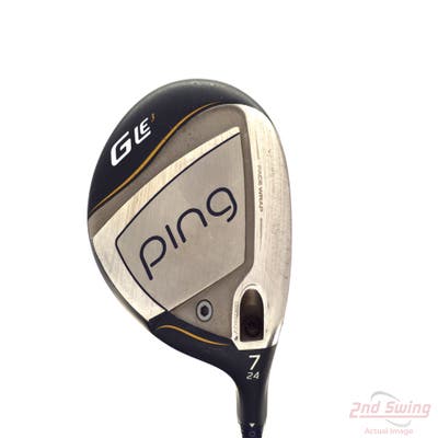 Ping G LE 3 Fairway Wood 7 Wood 7W 24° ULT 250 Lite Graphite Ladies Right Handed 41.5in