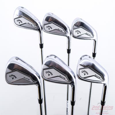Callaway Elyte HL Iron Set 6-PW AW FST KBS Max 80 Steel Regular Right Handed +1/4"