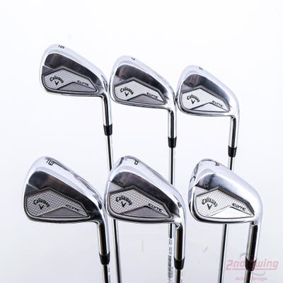 Callaway Elyte HL Iron Set 6-PW AW FST KBS Max 80 Steel Regular Right Handed STD
