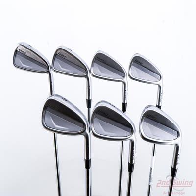 Ping i230 Iron Set 4-PW Project X LZ 6.5 Steel X-Stiff Right Handed Black Dot STD