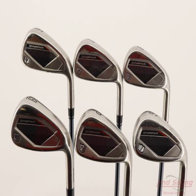 Wilson Staff 2025 DYNAPWR Iron Set 6-PW GW UST Mamiya Recoil Dart 75H F3 Graphite Regular Right Handed -1/2"