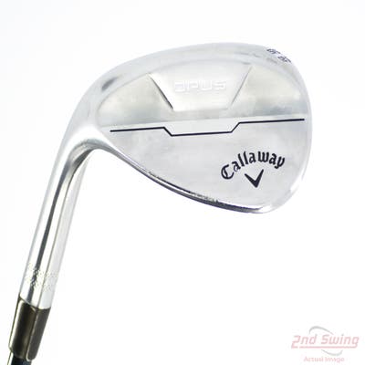 Callaway Opus Brushed Chrome Wedge Sand SW 56° 12 Deg Bounce S Grind UST Recoil Dart HDC 65 Graphite Wedge Flex Left Handed 34.0in