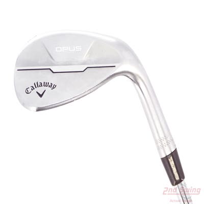 Callaway Opus Brushed Chrome Wedge Sand SW 56° 12 Deg Bounce S Grind True Temper Dynamic Gold Mid 115 Wedge Steel Wedge Flex Right Handed 35.0in