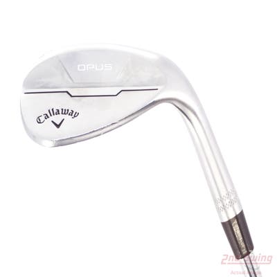 Callaway Opus Brushed Chrome Wedge Lob LW 60° 10 Deg Bounce S Grind True Temper Dynamic Gold Mid 115 Wedge Steel Wedge Flex Right Handed 35.0in