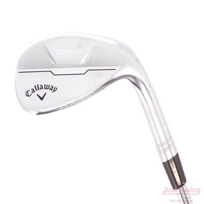 Callaway Opus Brushed Chrome Wedge Sand SW 56° 12 Deg Bounce S Grind True Temper Dynamic Gold Mid 115 Wedge Steel Wedge Flex Right Handed 35.0in