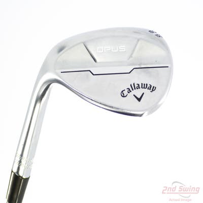 Callaway Opus Brushed Chrome Wedge Lob LW 60° 10 Deg Bounce S Grind UST Recoil Dart HDC 65 Graphite Wedge Flex Left Handed 34.0in