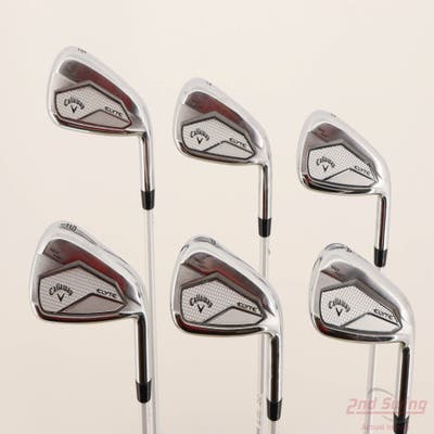 Callaway Elyte Max Fast Iron Set 6-PW AW Mitsubishi Eldio Green 40 Graphite Ladies Right Handed -1"