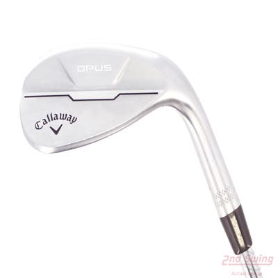 Callaway Opus Brushed Chrome Wedge Sand SW 56° 12 Deg Bounce S Grind True Temper Dynamic Gold Mid 115 Wedge Steel Wedge Flex Right Handed 35.0in