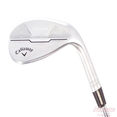 Callaway Opus Brushed Chrome Wedge Sand SW 56° 12 Deg Bounce S Grind True Temper Dynamic Gold Mid 115 Wedge Steel Wedge Flex Right Handed 35.0in