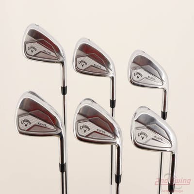 Callaway Elyte Iron Set 6-PW AW True Temper Vector 90 Steel Stiff Right Handed -1/4"