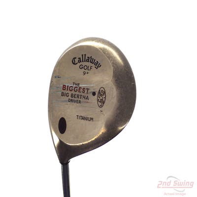 Callaway Biggest Big Bertha Driver 9° Callaway Stock Graphite Graphite Regular Left Handed 46.0in