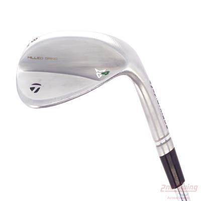 TaylorMade Milled Grind 4 Chrome Wedge Lob LW 58° 9 Deg Bounce SBC True Temper Dynamic Gold Tour Issue 115 Steel Wedge Flex Right Handed 34.75in