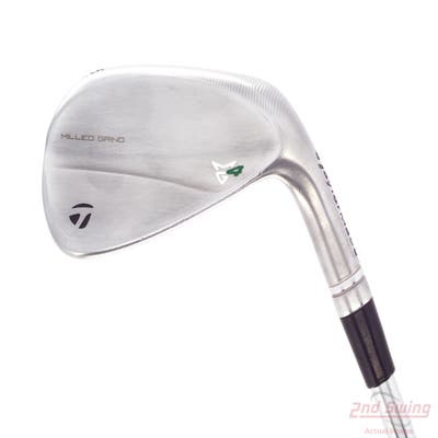 TaylorMade Milled Grind 4 Chrome Wedge Pitching Wedge PW 46° 9 Deg Bounce SB True Temper Dynamic Gold Tour Issue 115 Steel Wedge Flex Right Handed 35.5in