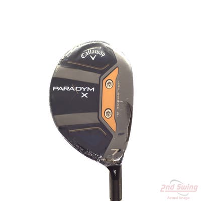 Mint Callaway Paradym X Fairway Wood 7 Wood 7W 21° Aldila Ascent PL 40 Graphite Ladies Right Handed 41.0in