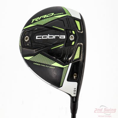 Cobra RAD Speed Driver 10.5° Mitsubishi Kai'li Blue 60 Graphite Regular Right Handed 45.5in
