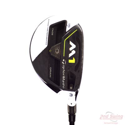 TaylorMade M1 Fairway Wood 3 Wood 3W 15° Mitsubishi Kuro Kage Silver TiNi 70 Graphite Stiff Right Handed 43.5in