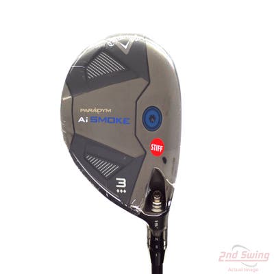 Mint Callaway Paradym Ai Smoke TD Fairway Wood 3 Wood 3W 15° Project X Denali Black 70 Graphite Stiff Right Handed 43.5in