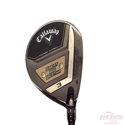 Callaway Great Big Bertha 23 Fairway Wood 3 Wood 3W 15° Mitsubishi 2023 Diamana S+ 60 Graphite Regular Right Handed 43.0in