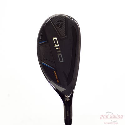 TaylorMade Qi10 Hybrid 4 Hybrid 22° Fujikura Ventus TR Blue HB 7 Graphite Stiff Right Handed 40.5in