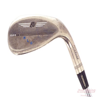 Titleist Vokey SM9 Brushed Steel Wedge Sand SW 54° 12 Deg Bounce D Grind Stock Steel Shaft Steel Wedge Flex Right Handed 35.5in