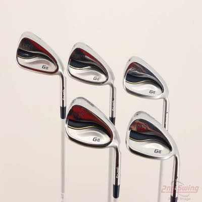 Ping G LE 3 Iron Set 7-PW SW ULT 250 Lite Graphite Ladies Right Handed Black Dot +1/4"