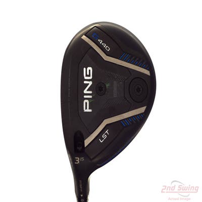 Ping G440 LST Fairway Wood 3 Wood 3W 15° Ping Tour 2.0 Chrome 75 Graphite Stiff Left Handed 43.25in