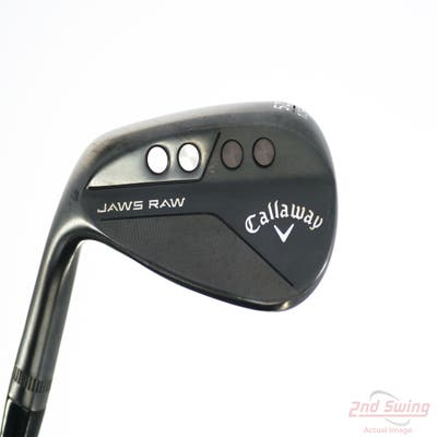 Callaway Jaws Raw Black Plasma Wedge Gap GW 52° 10 Deg Bounce S Grind True Temper Dynamic Gold Spinner Tour Issue Steel Wedge Flex Left Handed 36.0in