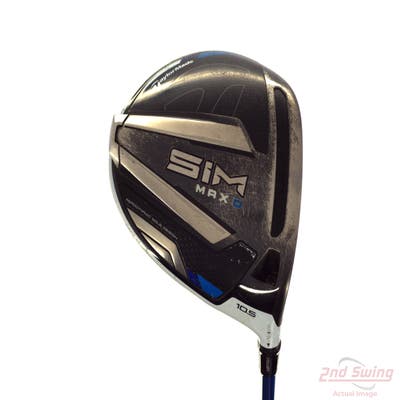 TaylorMade SIM MAX-D Driver 10.5° Project X EvenFlow Riptide CB 40 Graphite Senior Right Handed 46.5in