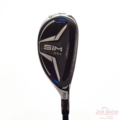 TaylorMade SIM MAX Hybrid 3 Hybrid 19° Fujikura Ventus Blue 5 Graphite Senior Right Handed 41.0in