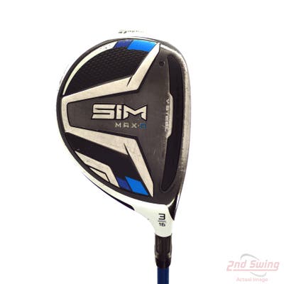 TaylorMade SIM MAX-D Fairway Wood 3 Wood 3W 16° Project X EvenFlow Riptide CB 50 Graphite Senior Right Handed 43.5in