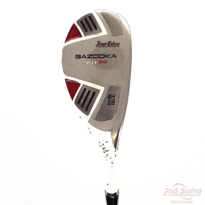 Tour Edge Bazooka Max-D45 Hybrid 4 Hybrid 22° Tour Edge UST VTS 5 Series Graphite Stiff Right Handed 39.25in