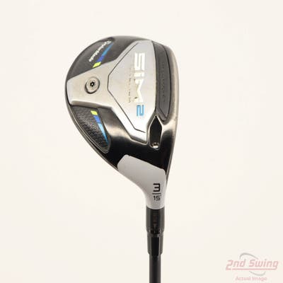 TaylorMade SIM2 Titanium Fairway Wood 3 Wood 3W 15° Fujikura Ventus Velocore+ Black 7 Graphite X-Stiff Right Handed 41.0in