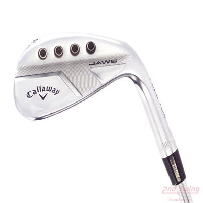 Callaway Jaws Full Toe Raw Face Chrome Wedge Lob LW 58° 10 Deg Bounce True Temper Dynamic Gold Spinner Tour Issue 115 Steel Wedge Flex Right Handed 35.0in