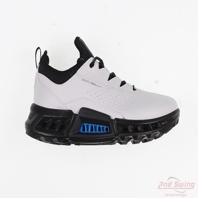 New Mens Golf Shoe Ecco BIOM C4 46 (12-12.5) White/Black MSRP $230 130404