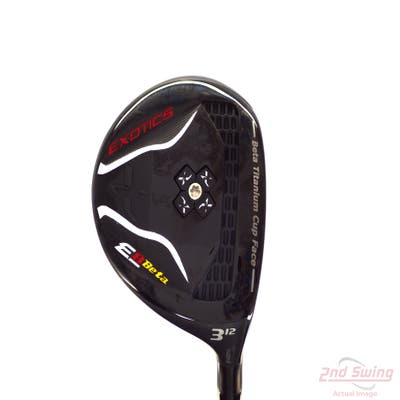 Tour Edge Exotics E8 Beta Fairway Wood 3 Wood 3W 12° Aldila Rogue Silver 110 MSI 70 Graphite X-Stiff Right Handed 43.25in