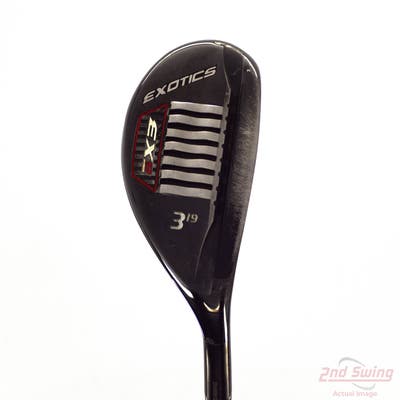 Tour Edge Exotics EX9 Hybrid 3 Hybrid 19° UST Mamiya Recoil 670 F4 Graphite Stiff Right Handed 40.75in