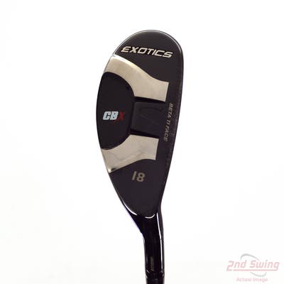 Tour Edge Exotics CBX Hybrid 2 Hybrid 18° Project X HZRDUS Black 85 Graphite Stiff Right Handed 40.75in
