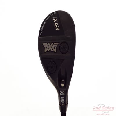 PXG 0317 XF Gen 4 Hybrid 6 Hybrid 28° Accra iSeries iS6 Graphite Stiff Right Handed 38.5in