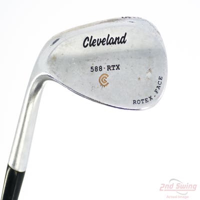 Cleveland 588 RTX Satin Chrome Wedge Sand SW 54° 12 Deg Bounce True Temper Dynamic Gold R300 Steel Regular Left Handed 35.5in