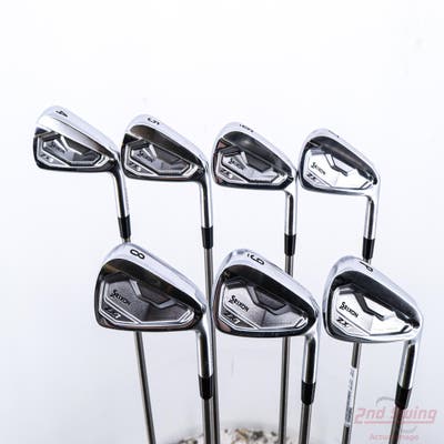 Srixon ZX7 MK II/ZX5 MK II Combo Iron Set 4-PW Aerotech SteelFiber i80cw Graphite Stiff Right Handed +1/2"