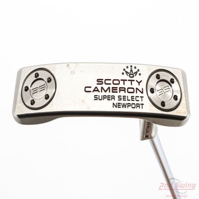 Mint Titleist Scotty Cameron Super Select Newport Putter Steel Right Handed 34.0in