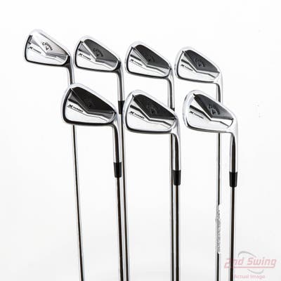 Callaway 2025 X Forged Iron Set 4-PW Dynamic Gold Mid 115 Steel Stiff Right Handed STD