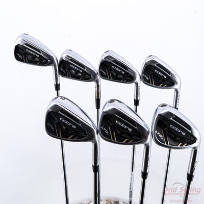 Cobra LTDx Iron Set 5-PW GW FST KBS Tour 90 Steel Regular Right Handed STD