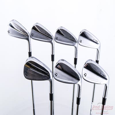TaylorMade 2021 P790 Iron Set 4-PW FST KBS Tour Lite Steel Stiff Right Handed +1/4"